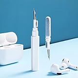 【2023改良モデル】KANOYO イヤホンクリーニングペン Bluetoothイヤホン airpods cleaner 多機能airpods掃除道具 イヤホン 掃除 クリーニング ツール（ホワイト）