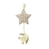 Blossom Cream Bunny Star Musical Pull