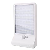 センサーライト　36 LED 450LMソーラー防水ライト　センサーガーデン屋外ウォールランプ　SIKIWIND