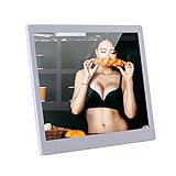 Andoer 16 Inch Wide Screen 1600 1200 High Resolution LED Digital Photo Frame Digital Album with Remo