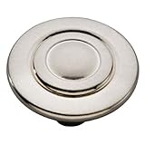 Hickory Hardware P120-SN 1-1/8-Inch Cavalier Knob, Satin Nickel [並行輸入品]