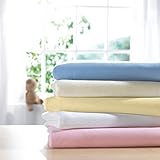 Izziwotnot Jersey Fitted Sheet, Lemon, Cot Bed, by Izziwotnot