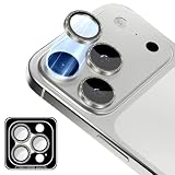 【SinRenn】対応 iPhone 17 Pro/Pro Maxカメラフィルム カメラカバー キラキラ 9H強化ガラス アルミ合金 レンズ保護 アイフォン17プロ/17プロマックス用 カメラ保護 ピカピカ キズ防止 全面保護 耐衝撃 AR高透過率 カメラカバー 黒縁取り 露出オーバー防止 簡単貼り付け 極薄 レンズカバー プロテクター いphone17pro max/proカメラ保護 (グレー)