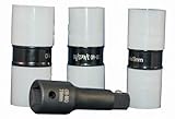 ATD Tools ATD-4354 4 Pc. 0.5 In. Drive Protective Wheel Nut Flip Impact Socket Set