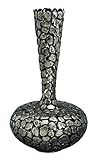 Benzara Beautiful Metal Vase Made of Rust Free Metal Alloy by Benzara [並行輸入品]