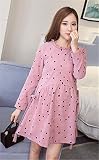 マタニティウェア 服 レジャー ワンピース ドット柄 ゆったり カジュアル ワンピース 妊婦服 産前 産後 レディース マタニティワンピース XXL 写真色