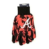 NCAAアラバマCrimson Tideチームカラーカモユーティリティ手袋