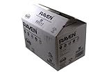 10 Pack SAS Safety 66517 Raven 6 mil Black Nitrile Disposable Gloves - Medium (100 Gloves per Box) [