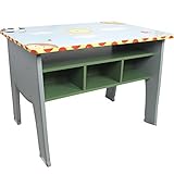 Fantasy Fields - Sunny Safari Animals Thematic Kids Wooden Desk | Imagination Inspiring Hand Crafted
