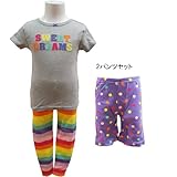 Carter's(カーターズ）半袖&半・長ズボンパジャマ（グレー×マルチカラー） [Baby Product]