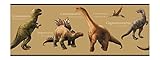 York Wallcoverings CK7640BSMP Candice Olson Kids Dino Wallpaper Memo Sample, 8-Inch x 10-Inch [並行輸入品
