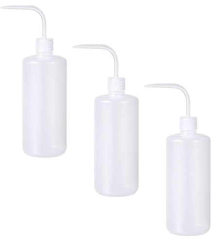 プラスチックボトル クリア Amazon.co.jp: NATUWORLD 2個 500ml プラスチック 安全洗浄ボトル 半