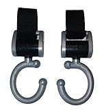 Tippitoes Swivel Hooks for Pram Buggy Pushchair Universal by Tippitoes