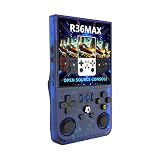R36maxレトロ64gハンドヘルドゲームコンソールLinux 4inchスクリーンポータブルポケットビデオプレーヤー64GBゲームプレーヤー