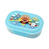 レック アンパンマン フォーク付 ランチBOX 弁当箱 (270ml) ブルー KK-312