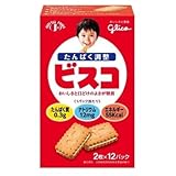 グリコたんぱく調整ビスコ 2枚×12パック