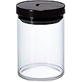 HARIO MCNR-200-B Coffee Canister, M, Black