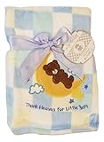 myBaby Thank Heaven for Little Boys Super Soft Plushブランケット