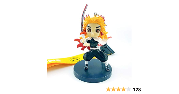 Amazon 鬼滅の刃 グッズ フィギュア キーホルダー 子供 人气 きめつのやいばグッズ Pvc製 煉獄杏寿郎1 0 フィギュア ドール 通販