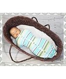 Woombie Cotton Double Knot Beanie Hats, Heathered Grey, 0-6m by Woombie