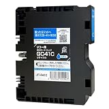 JIT GC41C シアン Mサイズ対応 リサイクルインクカートリッジ リコー 日本製 JIT-R41C