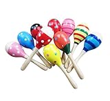 2本の新しい赤ちゃんのベビーベッドのおもちゃ乳母車活動の女の子男の子色のシェーカーを鳴らします (Boy color)