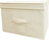 東洋ケース コットンボックス インナーボックス 不織布 カラーボックス対応 よこ型 幅38×奥行25cm アイボリー CB-YF-IV