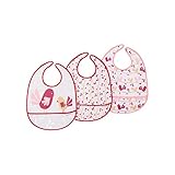 JJ Cole Bib Set, Pink Chickadee by JJ Cole