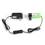Yosoo ウォーターポンプ 池水ポンプ ミニ水中ウォーターポンプ 30W 12V ガレージ 住宅 シャワー 魚タンク噴水排水用 プラスチック製 毎分5L 低電圧 耐久 安全