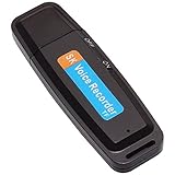 小型 ボイスレコーダー ワンタッチ録音 MicroSDカード式 録音 ICレコーダー 簡単操作 軽量 コンパクト USB （ブラック） PR-SDRECO-BK