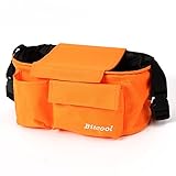 ベビーカー　車肩掛けバッグ 収納バッグ お出かけ用バック (オレンジ色)