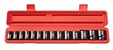 TEKTON 4817 1/2' Drive Shallow Impact Socket Set, 11-32mm, Metric, Cr-V, 14 Sockets [並行輸入品]