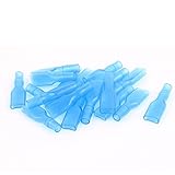 XDiscount　端子絶縁スリーブ　絶縁カバー　絶縁キャップ　１８個入り　メス　クリア