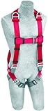 Protecta PRO, 1191215 Fall Protection Full Body Harness, Back And Shoulder D-Rings, Pass Thru Legs, 