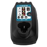 Reoben 互換 マキタ 7.2v 充電器 DC10WB マキタ互換7.2v～10.8v バッテリー用 BL7010 BL1013充電器 互換DC10WB DC10WA