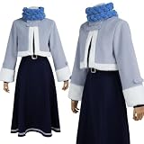 [HOLOUN] フリーレン ハイター冬服コスプレ衣装 アニメハロウィン仮装 演出服祝日贈り物 Sサイズ