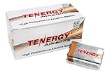 1 Box: 12pcs Tenergy 9V Size (6LR61) Alkaline Batteries [並行輸入品]