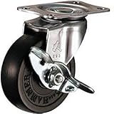 ハンマー　Ｅ型　自在ＳＰ付　ゴム車６５ｍｍ 415E-R65BAR01