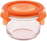 Wean Vert Bols Conteneurs Alimentaires en Verre Carotte