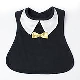 (アリサナ) arisana蝶ネクタイ風フォーマルスタイ ベビー - ブラック