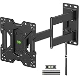 USX MOUNT ロック可能なRVテレビマウント モニター 壁掛けテレビ 金具 13-45インチ 対応 液晶ディスプレイ対応 小型 RV TV 引紐式ロック機構 マウント スイベル チルト 壁掛け金具 キャンピングカー モーターホーム 自宅 耐荷重20kg 上下左右前後可動 VESA最大 200x200mm軽量 43 40 32 26 24 22 20 19 14V型 テレビ かべかけ 汎用