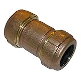 LASCO 13-1506 Brass Moody Compression Coupling [並行輸入品]