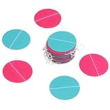 GuangqiラウンドGarlands紙ウェディングパーティー誕生日部屋ウォールハンギング装飾 157.48inch 32