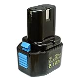 【 HITACHI 日立工機 】 電動 工具用 ニッケル水素 互換バッテリー 7.2V 2100mAh EB7 EB7S EB714S EB712S 互換