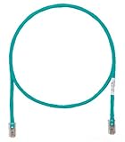 Panduit UTPCH10GRY Category-5E 8-Conductor Non-Booted Patch Cord 10-Feet Green [並行輸入品]