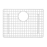 Rohl WSG6347WH 18-5/8-Inch by 13-1/8-Inch Wire Sink Grid for 6347 Laundry Kitchen Sinks in White Abc