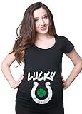 Lucky Uマタニティ妊娠Irish Teeシャツ US サイズ: 3L カラー: ブラック