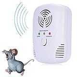 BlueFire ネズミ徹底撃退! アニマルバリア 動物撃退器 超音波害虫駆除装置 人体無害 蚊子/鼠/蝿/虫/ゴキブリ/シロアリ/クモに有効 電磁波駆除機 日本語取扱説明書付