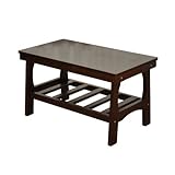 木製センターテーブル IKOI-TA BR ブラウン 幅90.5x奥行50x高さ51cm