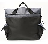 撥水加工を施した ３ＷＡＹ BAG 《gioia/ ジョイア 》 Mサイズ ブラック×グレー マザーズバッグ マザーズバック　マザーバック ショルダー バッグ